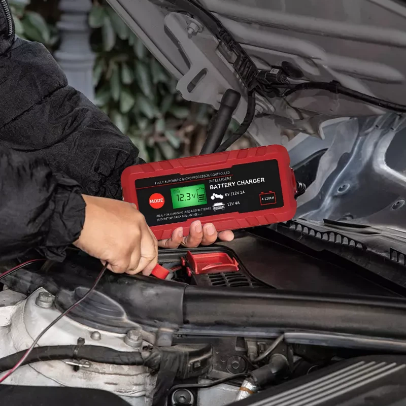 Carregador de bateria de carro