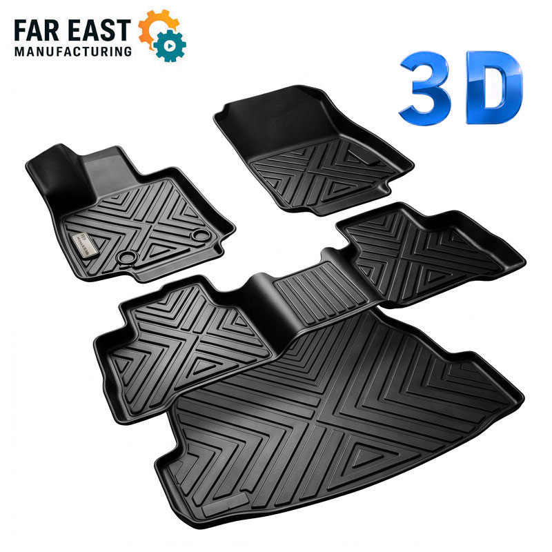 Tapetes de carro TPE 3D